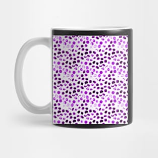 Purple dots Mug